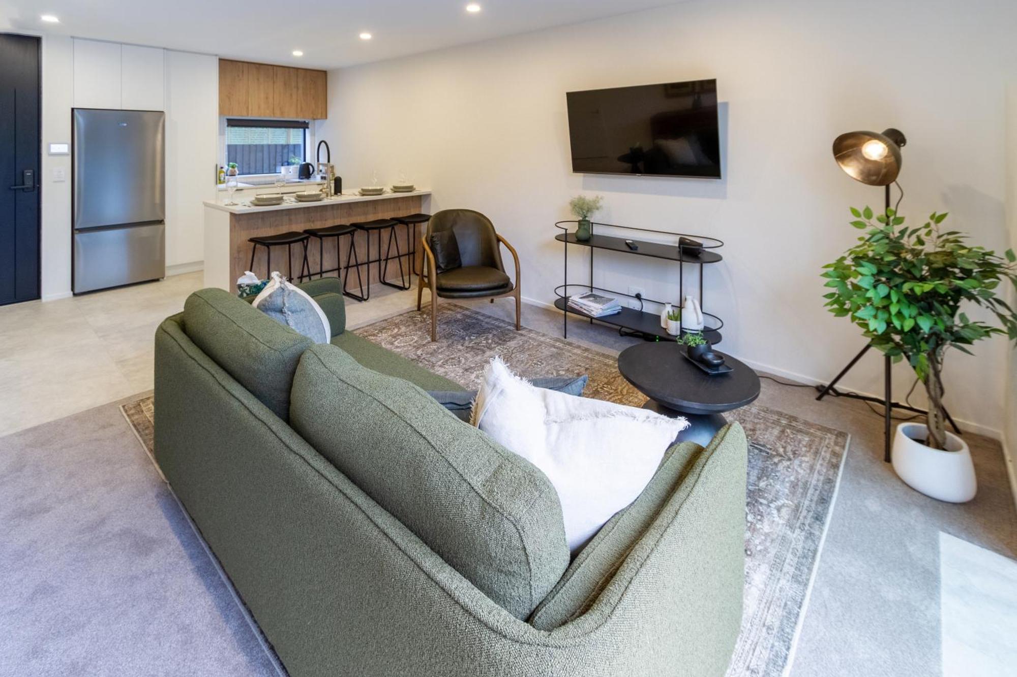 כרייסטצ'רץ' Merivale Gem: 2Br Townhouse Oasis מראה חיצוני תמונה