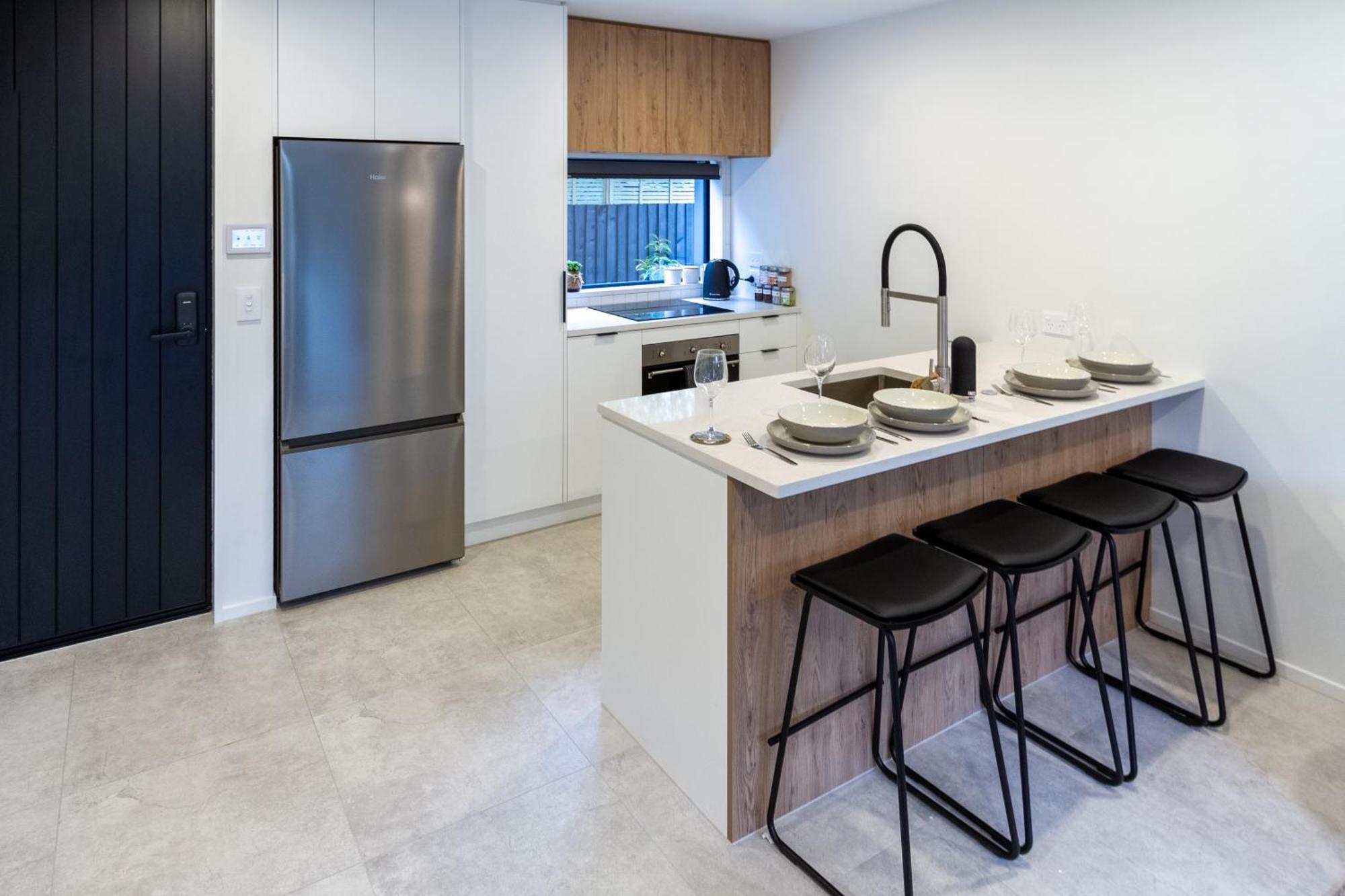 כרייסטצ'רץ' Merivale Gem: 2Br Townhouse Oasis מראה חיצוני תמונה